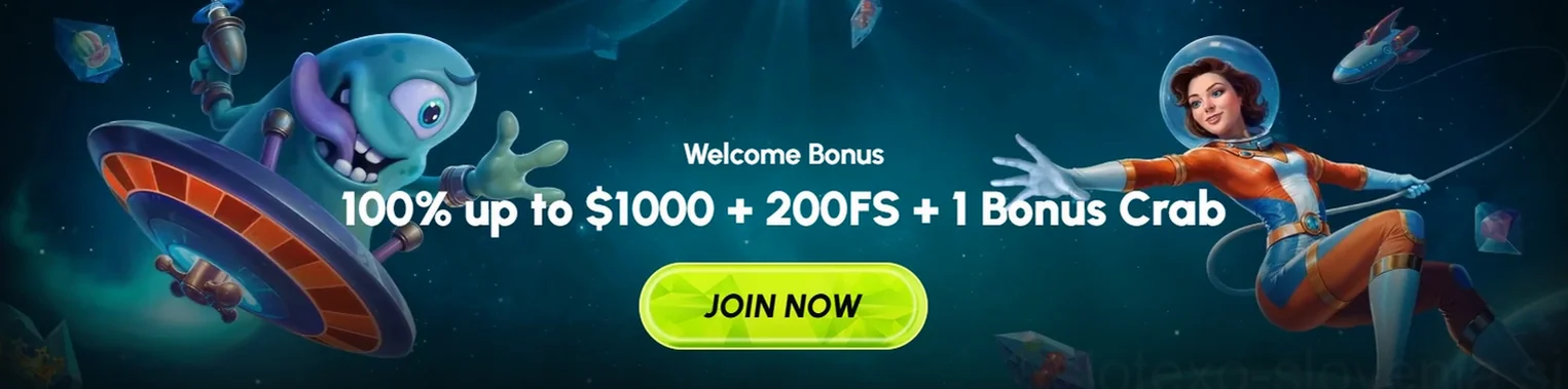 Slotexo Casino bonus dobrodošlice
